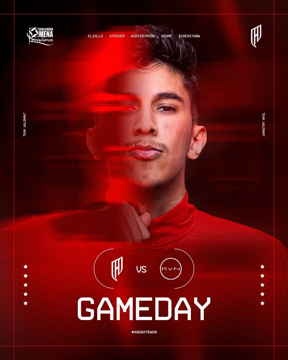 مباراة نصف النهائي في VCL MENA⚔️

🆚RvN
🕖 7:00PM KSA

بالتوفيق لأبطالنا ❤️

#KnightsWin - #القادسية