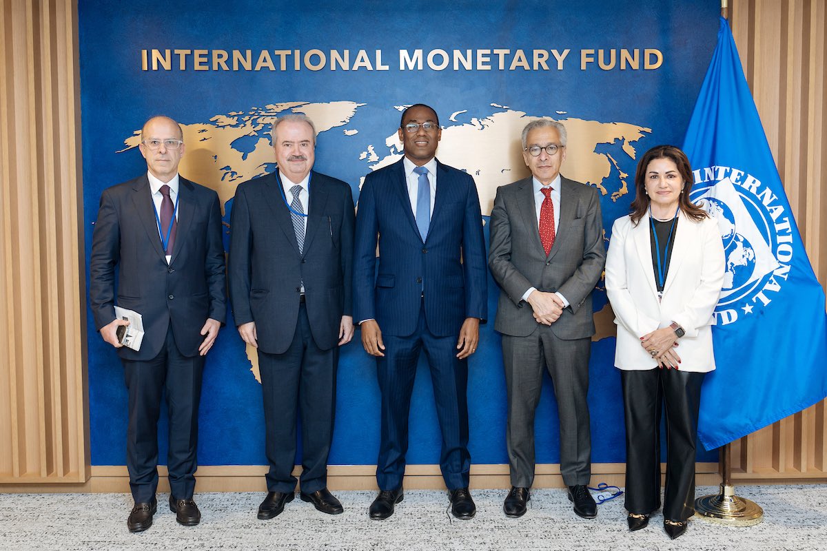 NigelClarkeJa's tweet image. Very good meeting with Lebanon’s economic team at #IMFMeetings. I welcomed the bank secrecy reform. We also discussed difficult yet critical reforms for sustainable growth, and efforts for reconstruction funding. We remain engaged in the preparation of Lebanon&apos;s reform package.