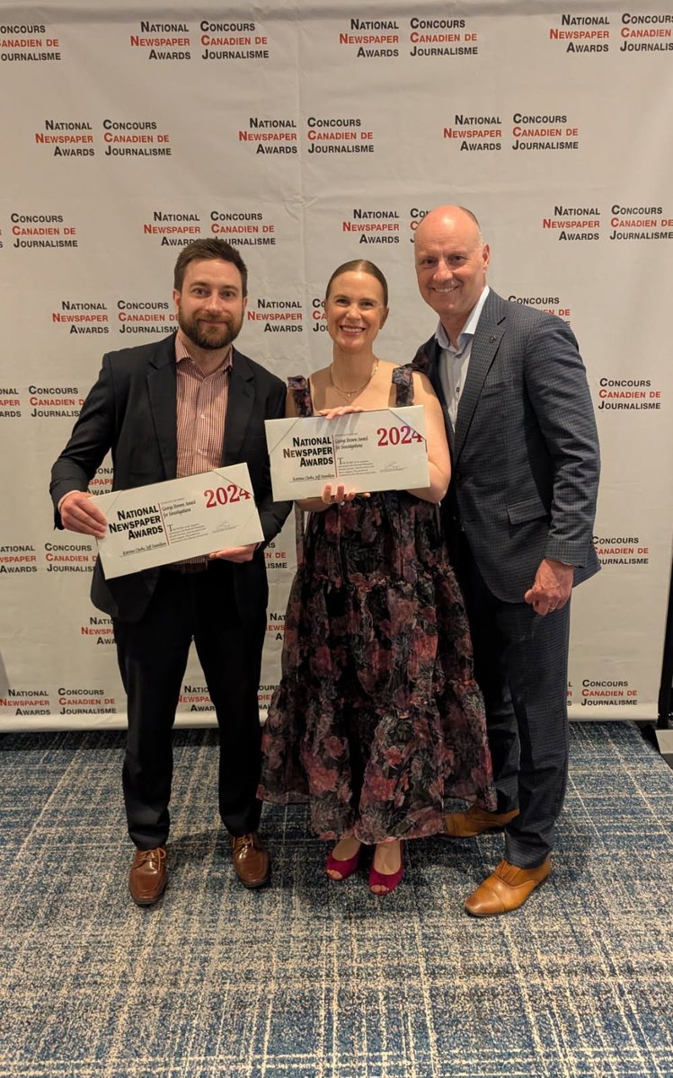 Katrina Clarke (@katrinaaclarke) on Twitter photo We had a great time at the NNAs in Montreal last night. Very pleased to represent the Winnipeg Free Press as a finalist. Big congrats to all the winners!! <a href="/jeffkhamilton/">Jeff Hamilton</a> <a href="/PaulSamyn/">Paul Samyn</a> <a href="/WinnipegNews/">Winnipeg Free Press</a> We had a great time at the NNAs in Montreal last night. Very pleased to represent the Winnipeg Free Press as a finalist. Big congrats to all the winners!! <a href="/jeffkhamilton/">Jeff Hamilton</a> <a href="/PaulSamyn/">Paul Samyn</a> <a href="/WinnipegNews/">Winnipeg Free Press</a>