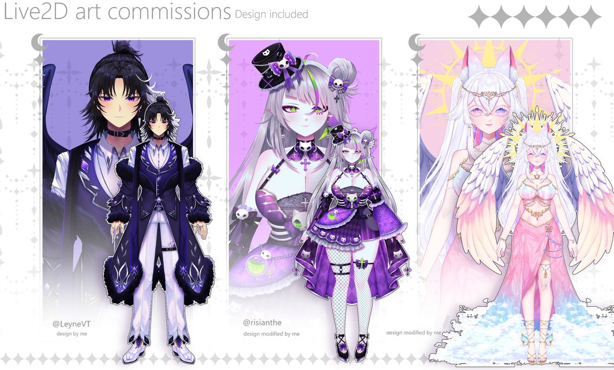 I have 1 slot for Live2D art  for june avaliable open + a few disccounts and a new pack included ^^ on <a href="/_VGen_/">VGen ✨ comms made easy</a> 

🌟PAYMENT PLANS AVALIABLE 
You can send me the request in  
link below 🔽