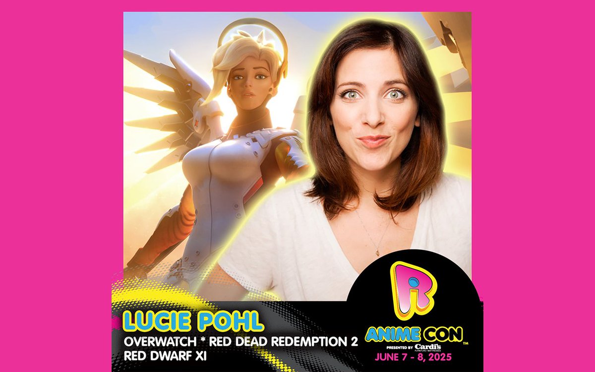 RI Anime Con (@rianimecon) on Twitter photo Please welcome Lucie Pohl to #RIAC2025 at the <a href="/RIConvention/">Rhode Island Convention Center</a>! Lucie is the voice of Mercy from Blizzard Entertainment’s Overwatch and Rixxa Fluxflame from World of Warcraft: Battle For Azeroth, as well as voices on Hearthstone, Red Dead Redemption 2, and more. Her on-screen Please welcome Lucie Pohl to #RIAC2025 at the <a href="/RIConvention/">Rhode Island Convention Center</a>! Lucie is the voice of Mercy from Blizzard Entertainment’s Overwatch and Rixxa Fluxflame from World of Warcraft: Battle For Azeroth, as well as voices on Hearthstone, Red Dead Redemption 2, and more. Her on-screen