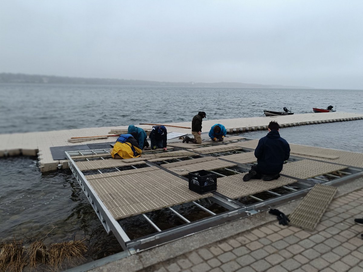 Looking forward to warmer days on the dock. Join the BRC or BCKC to spend time on the dock. 🌞