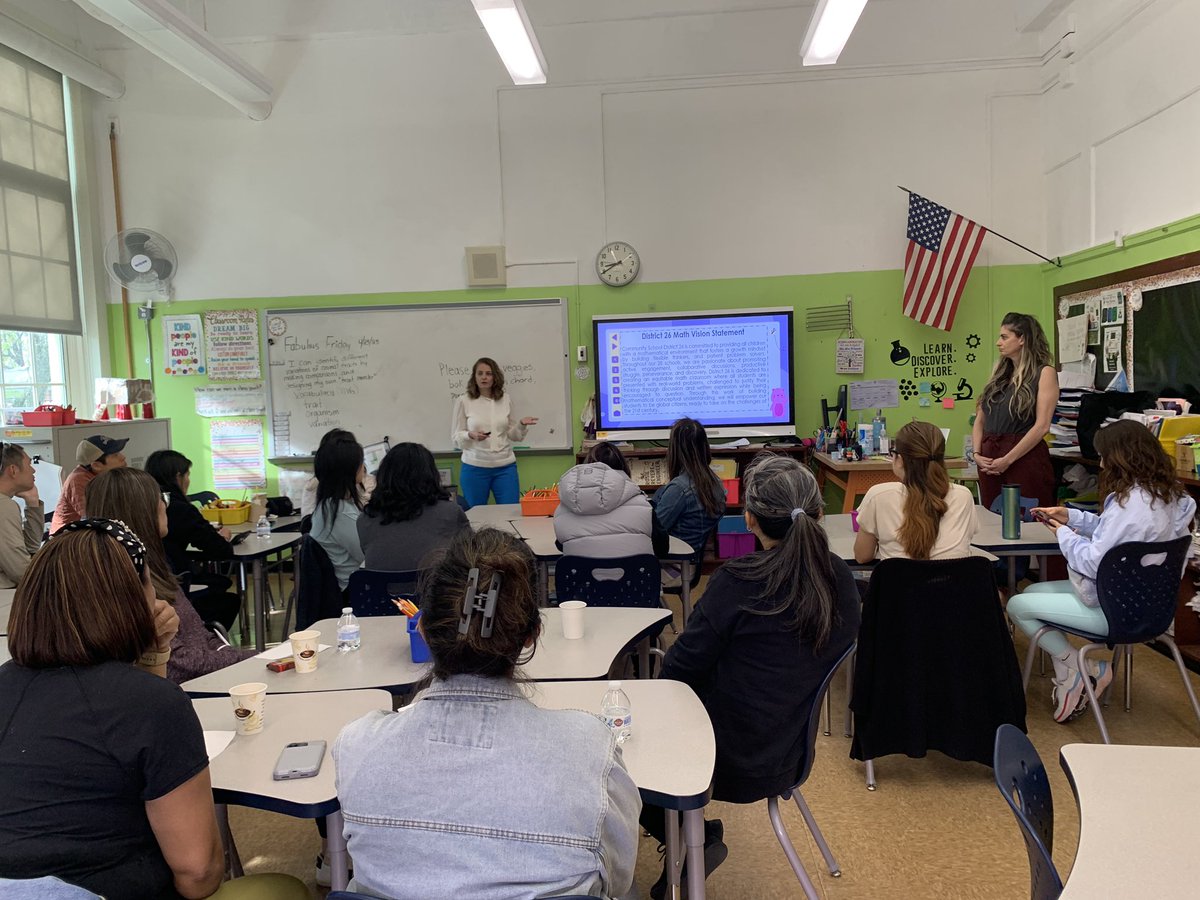 PS94DavidPorter's tweet image. Another informative parent workshop @94QDavidDPorter learning about the structures of #illustrativemathematics  #mathroutines @MrsQuartarone @D26Team @NYCSchools @PTAofPS94Q