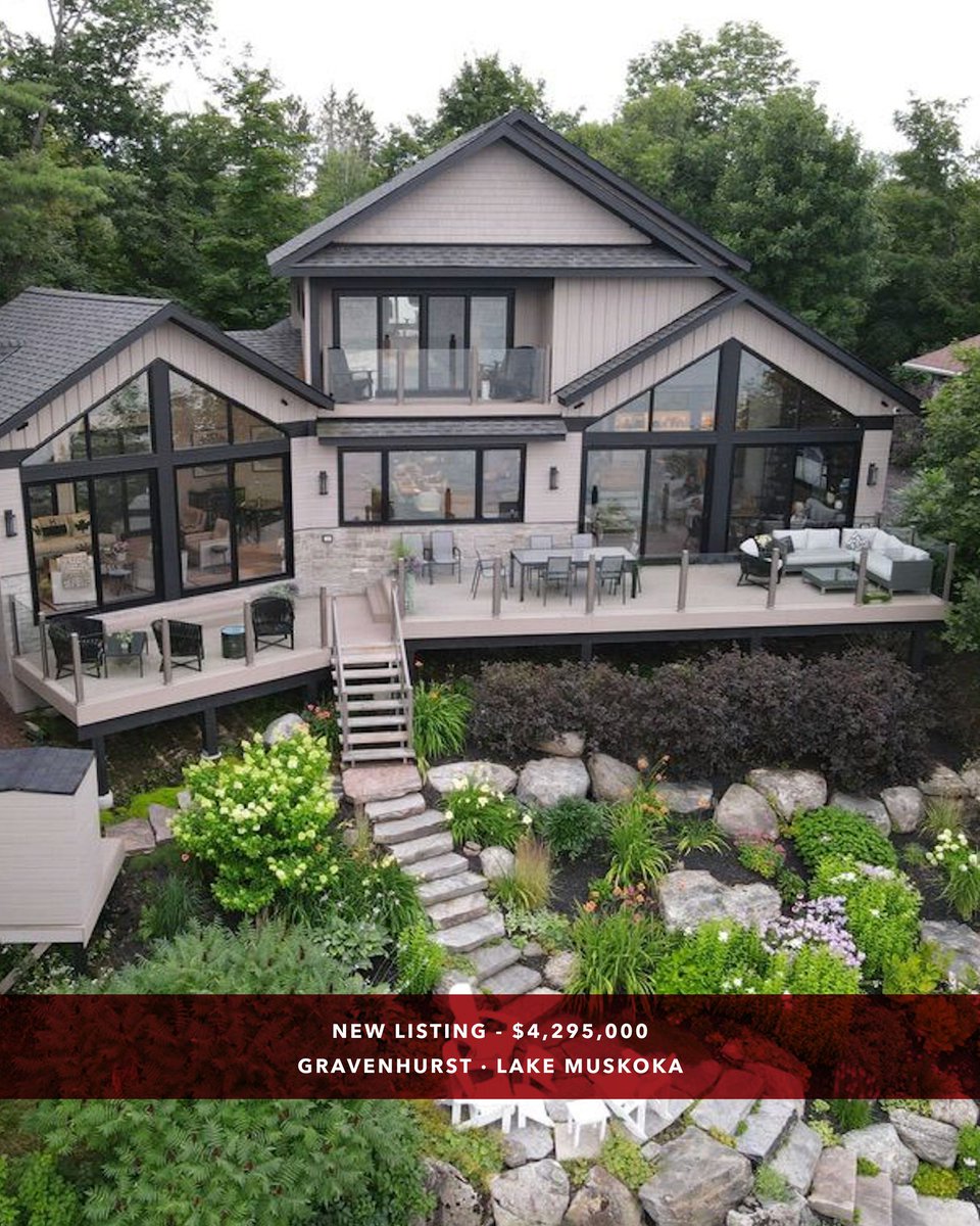 clarkemuskoka's tweet image. NEW LISTING: 305 Wapaska Crescent, Gravenhurst
$4,295,000

Lake Muskoka / 3,602 sq ft / 1.036 Acres / Northeast Exposure / 80' Frontage / 5 Beds / 5 Baths 

mymuskokacottages.com/listings/205-w…
.
.
.

#Cottages #PropertyListing #LuxuryCottage #Muskoka #Gravenhurst #LakeMuskoka #JustListedHome