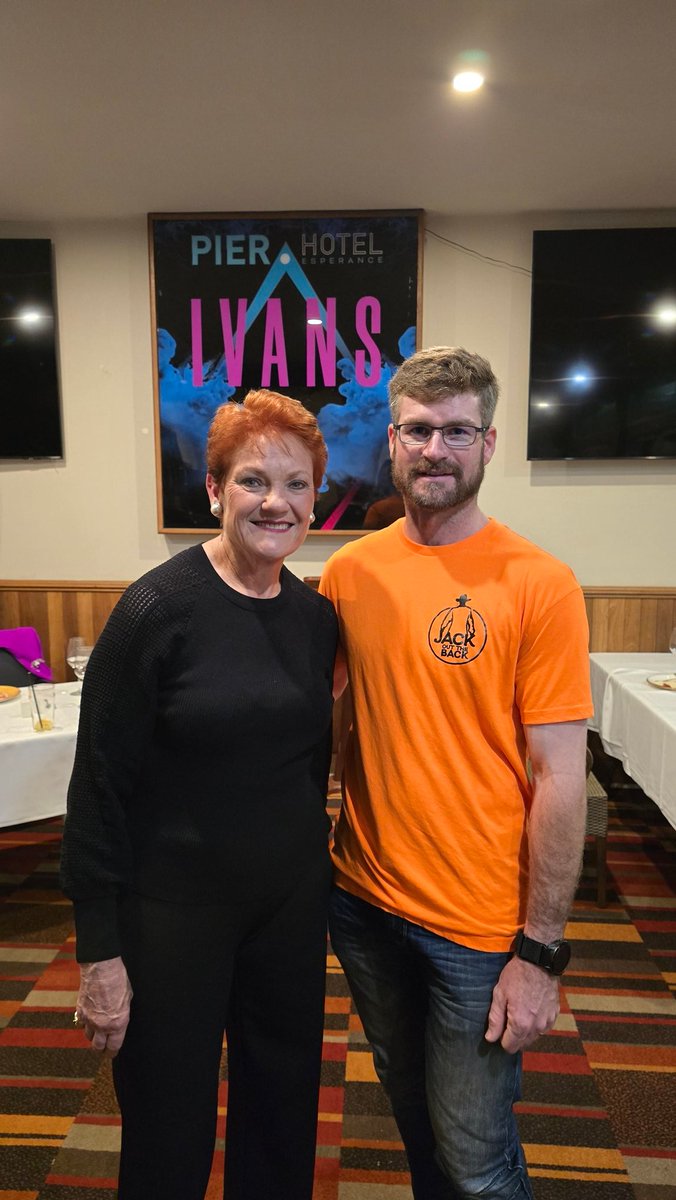 Jack Out The Back (@jackouttheback) on Twitter photo In the lead-up to the federal election, I had the chance to meet <a href="/PaulineHansonOz/">Pauline Hanson 🇦🇺</a> leader of Pauline Hanson’s <a href="/OneNationAus/">One Nation Australia</a> Party.
It was great to hear her perspective on the state of Australian politics — especially her focus on supporting policies based on their merit, not just In the lead-up to the federal election, I had the chance to meet <a href="/PaulineHansonOz/">Pauline Hanson 🇦🇺</a> leader of Pauline Hanson’s <a href="/OneNationAus/">One Nation Australia</a> Party.
It was great to hear her perspective on the state of Australian politics — especially her focus on supporting policies based on their merit, not just