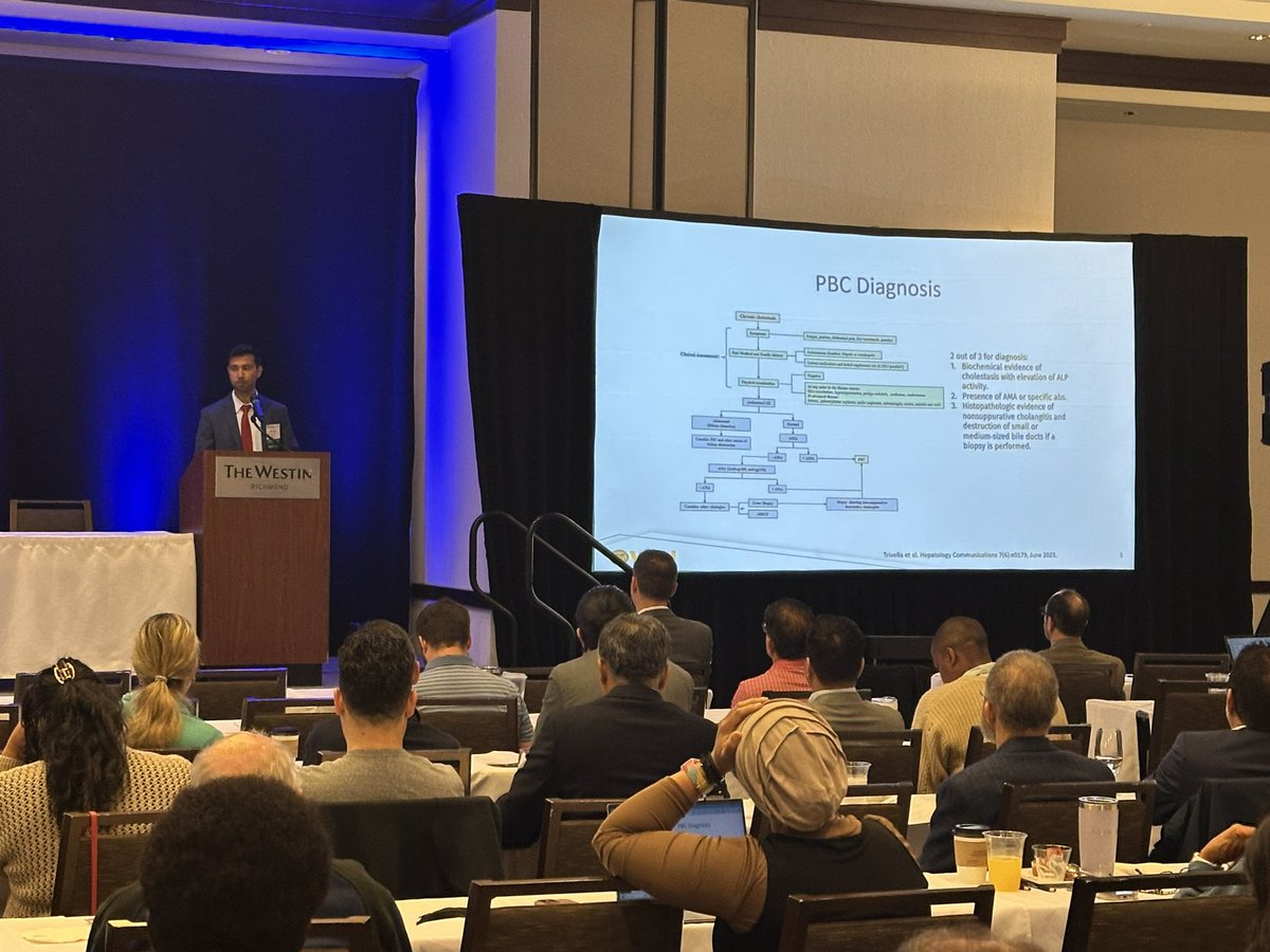 Juan Pablo (JP) Arab, MD (@juanpabloarab) on Twitter photo Our own and only <a href="/ObiAseemMDPhD/">Obi Aseem</a> updating us on Autoimmune and Cholestatic diseases at the 29th Annual Virginia Liver Symposium and Update in Gastroenterology
<a href="/VCU_Liver/">VCU Stravitz-Sanyal Institute for Liver Disease</a> <a href="/VCUTransplant/">VCU Health Hume-Lee Transplant Center</a> <a href="/VCUHealth/">VCU Health</a> Our own and only <a href="/ObiAseemMDPhD/">Obi Aseem</a> updating us on Autoimmune and Cholestatic diseases at the 29th Annual Virginia Liver Symposium and Update in Gastroenterology
<a href="/VCU_Liver/">VCU Stravitz-Sanyal Institute for Liver Disease</a> <a href="/VCUTransplant/">VCU Health Hume-Lee Transplant Center</a> <a href="/VCUHealth/">VCU Health</a>