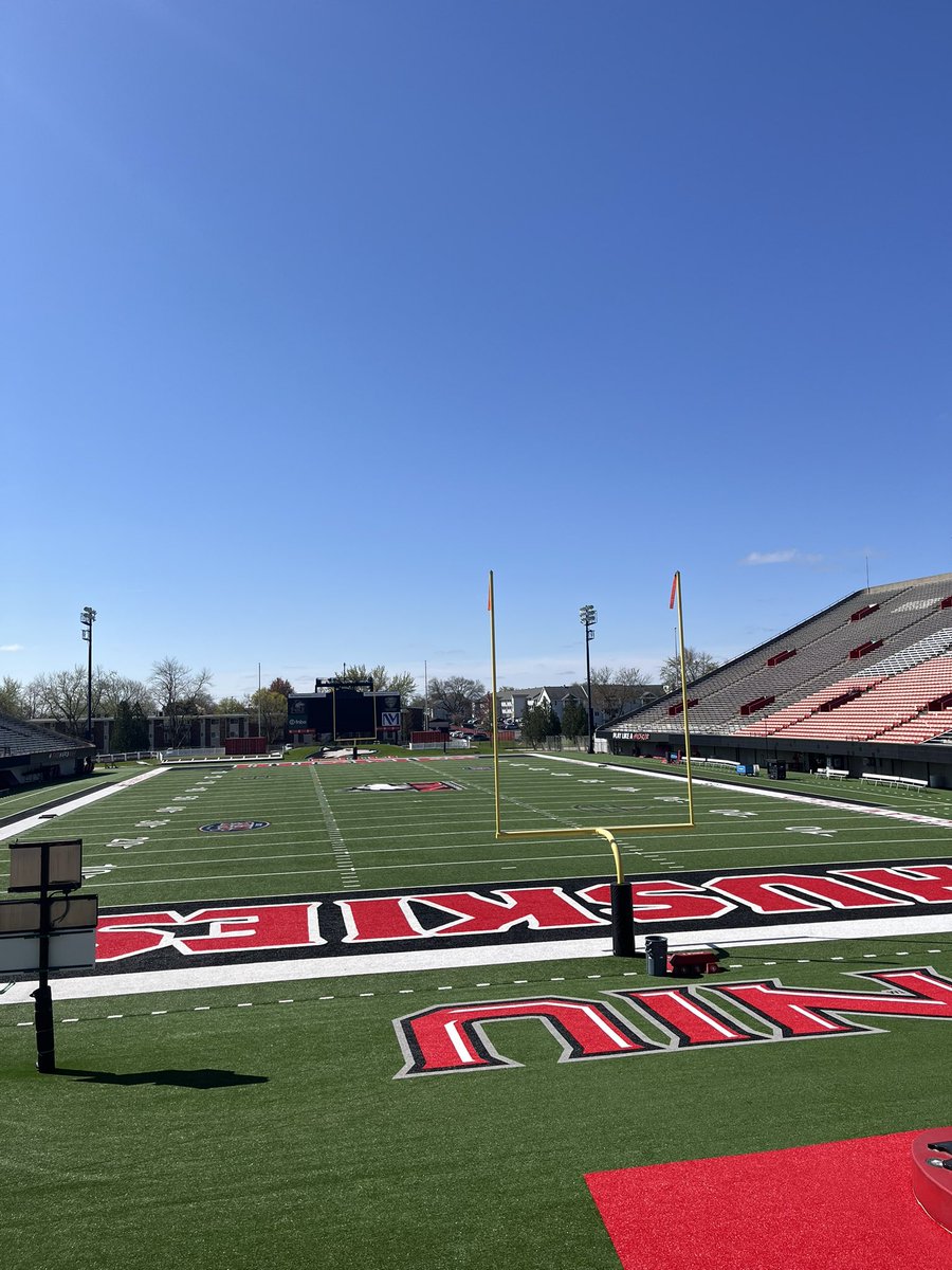 Andy Wang (@coachawang) on Twitter photo It is a GORGEOUS day for some Huskie Football‼️‼️‼️ #Come2DeKalb It is a GORGEOUS day for some Huskie Football‼️‼️‼️ #Come2DeKalb