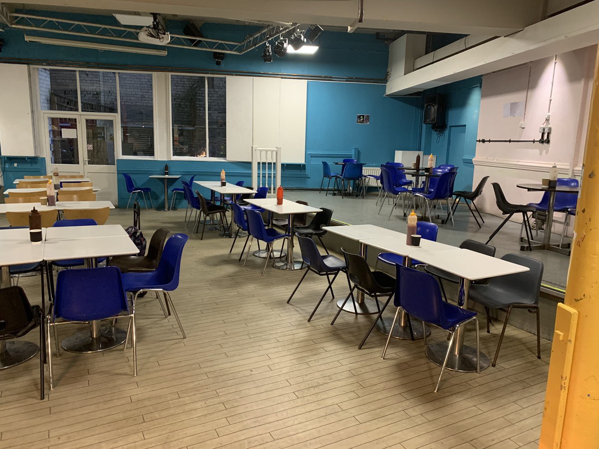 Wow a mad busy Saturday with 118 guests coming to join us, our volunteers were amazing as always as they served everyone with a warm welcome &amp; a big smile, pictured below is the calm before the storm 
#Manchester 🐝