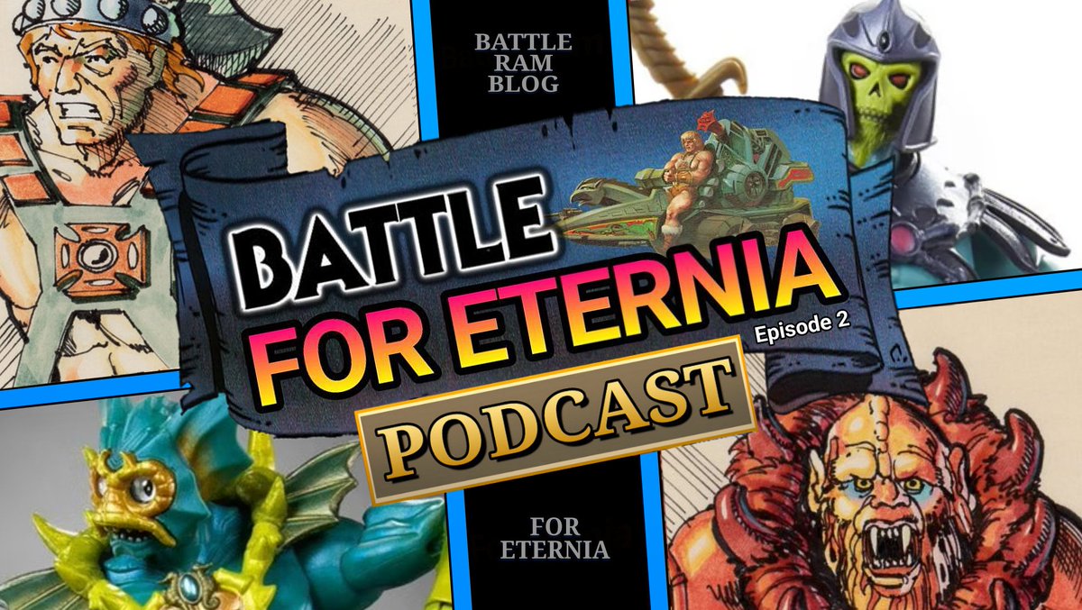 BATTLE FOR ETERNIA Returns! where the Battle Ram Blog &amp; For Eternia hosts discuss the art designs behind Masters of the Universe and the new action figures it inspired!
💥 Watch:
youtu.be/bHGkTdP9ztQ?fe…

#MastersoftheUniverse #MOTU #BattleForEternia #BattleRamBlog #Actionfigures