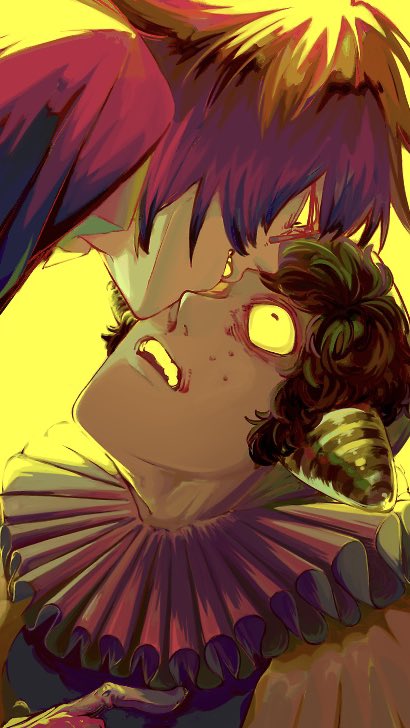 上手くいかなかったので可愛い顔付近だけあげ