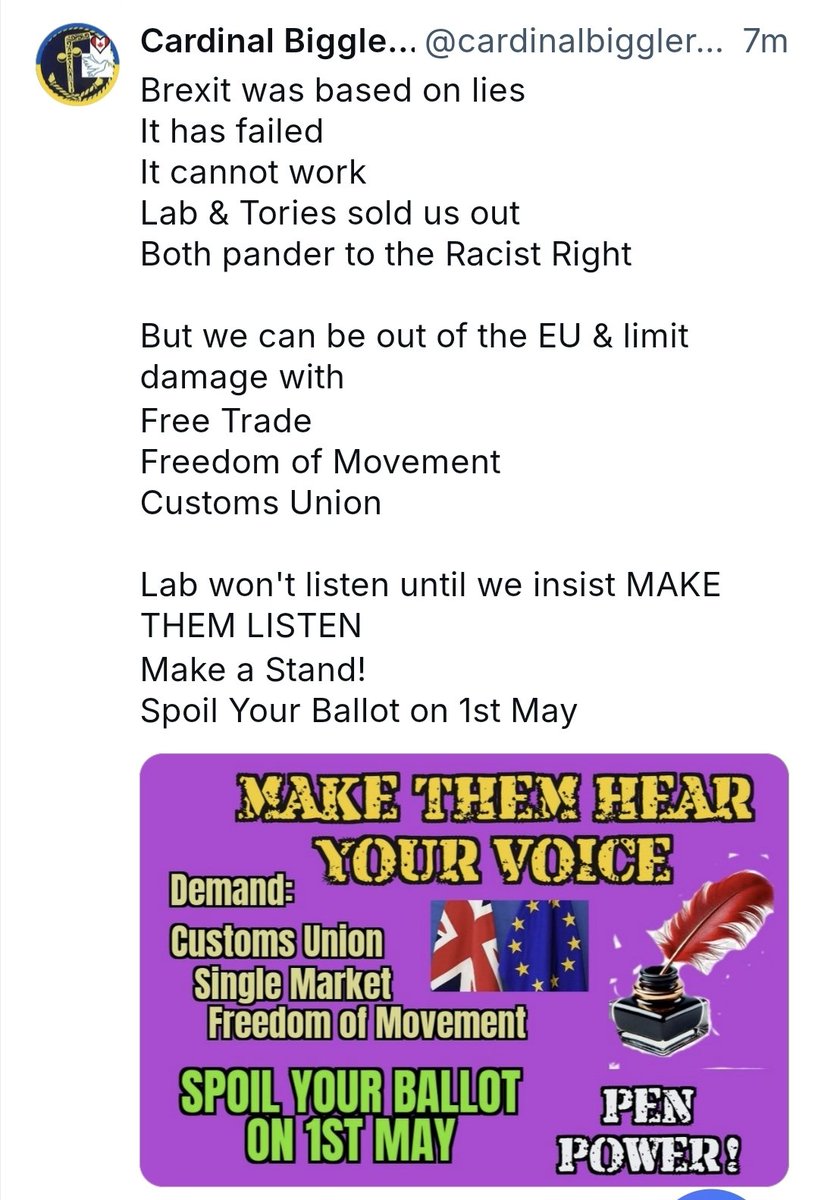 Cardinal Biggles McFerryFace #FBPE 🇬🇧🇪🇺🇺🇦 tweet media