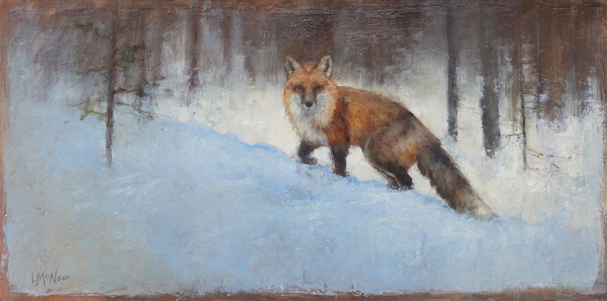 From Start to Finish: A Fox Painting Comes to Life on Camera 🎨🦊 - Lori McNee - Fine Art &amp; Tips lorimcnee.com/from-start-to-…