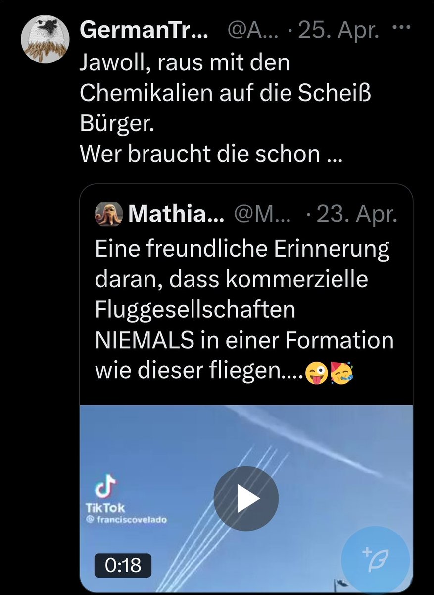 Leopold_Alex_'s tweet image. Na wer war zB in Bad Schwartau heute unterwegs? 

Deutsche Wahrheitsfinderin 🤣

Chemtrails 🤣

#quer&quot;denker&quot; #dullis