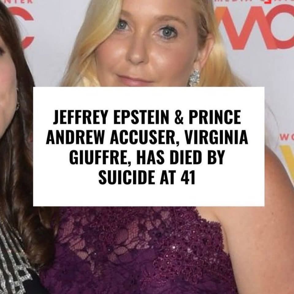 Virginia Giuffre didn't kill herself. 

Her suicide comes weeks after bus crash almost kills her...

Where are the Epstein files? 
Where are the arrests?
Where is the justice <a href="/realDonaldTrump/">Donald J. Trump</a>?

Story:
nbcnews.com/news/us-news/v…

foxnews.com/us/epstein-acc…

#VirginiaGiuffre #Epstein
