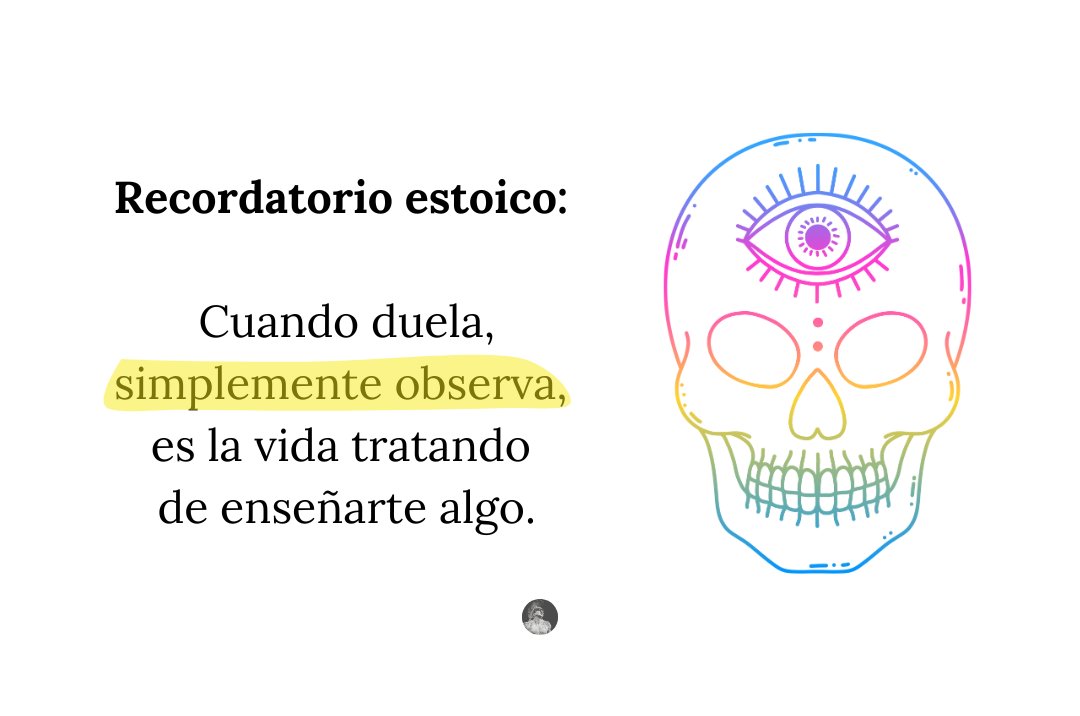 Recordatorio estoico: