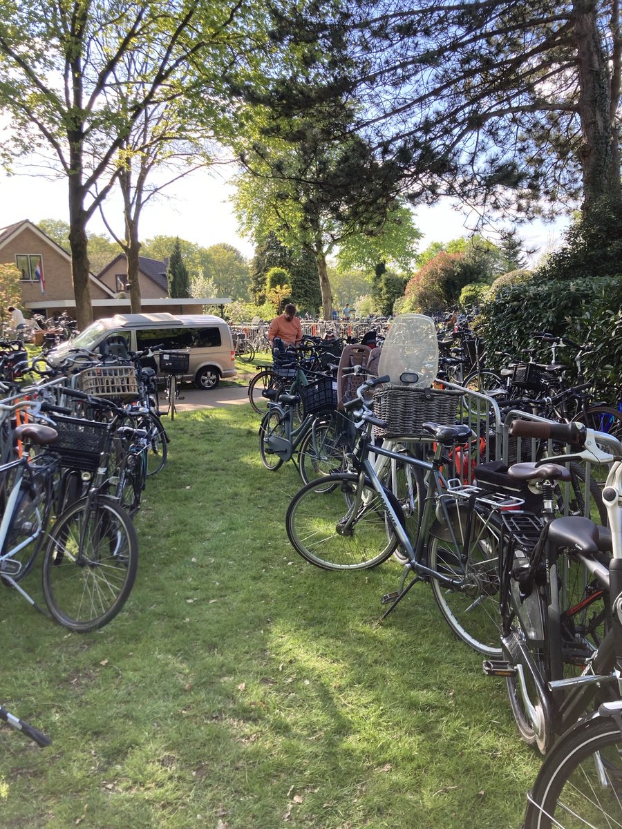 Gezellig op de fiets