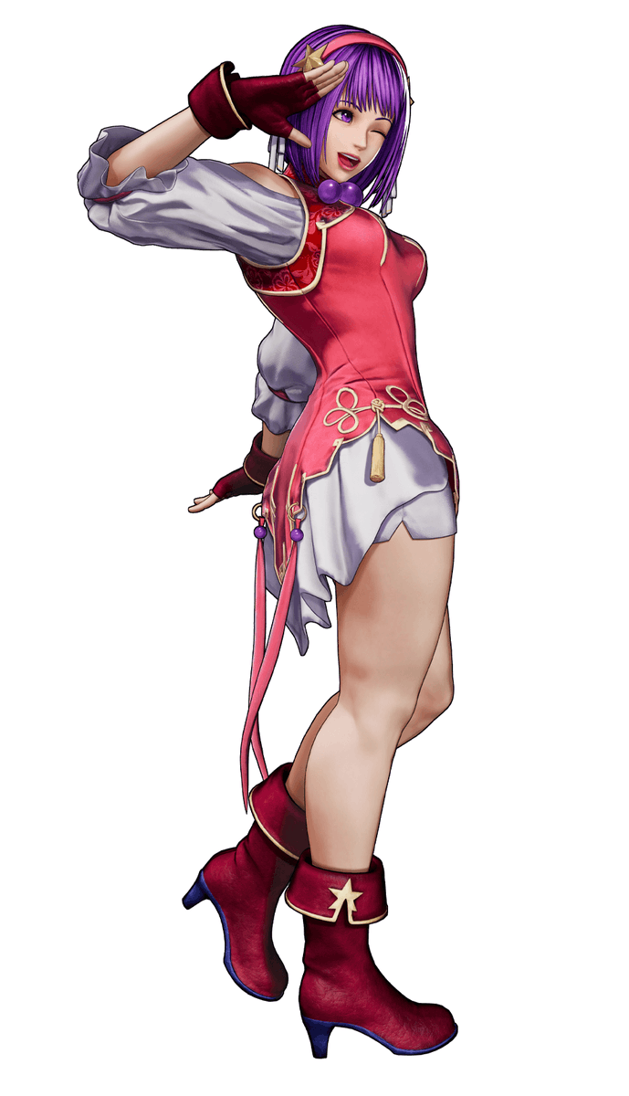 DailyActionChar's tweet photo. Today's Fighter of the Day is Athena Asamiya from the King of Fighters series! https://t.co/txqq5YKgpu