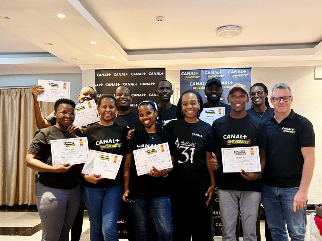 Nous avons accompli avec succès la formation Devenir JRI, Merci <a href="/CanalPlusRwanda/">CANAL+ Rwanda</a> pour la formation fructuèse.
Merci <a href="/rbarwanda/">Rwanda Broadcasting Agency (RBA)</a> pour la recommendation