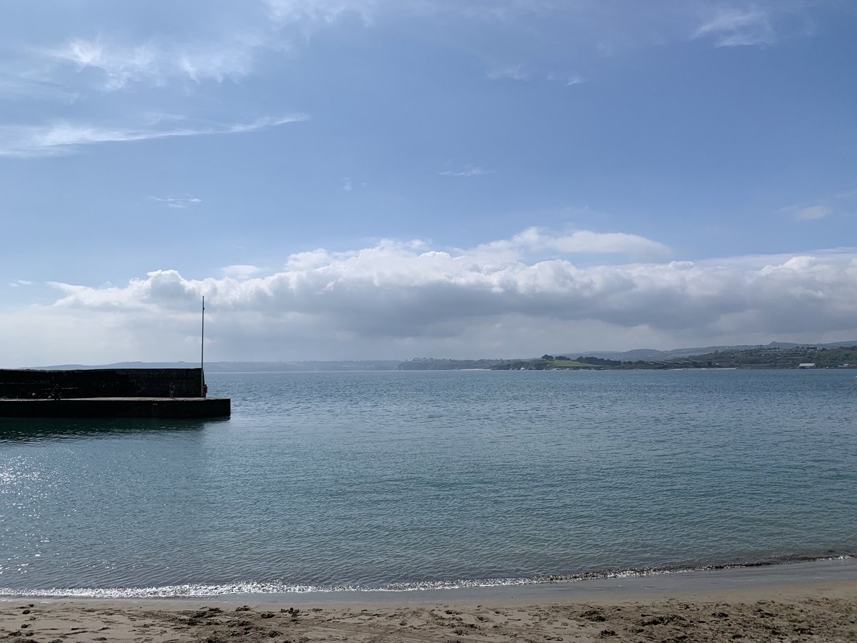 PatWilliams18's tweet image. After the rain - is this the start of the sunny week that’s forecast? Hope so #Polkerris #Cornwall