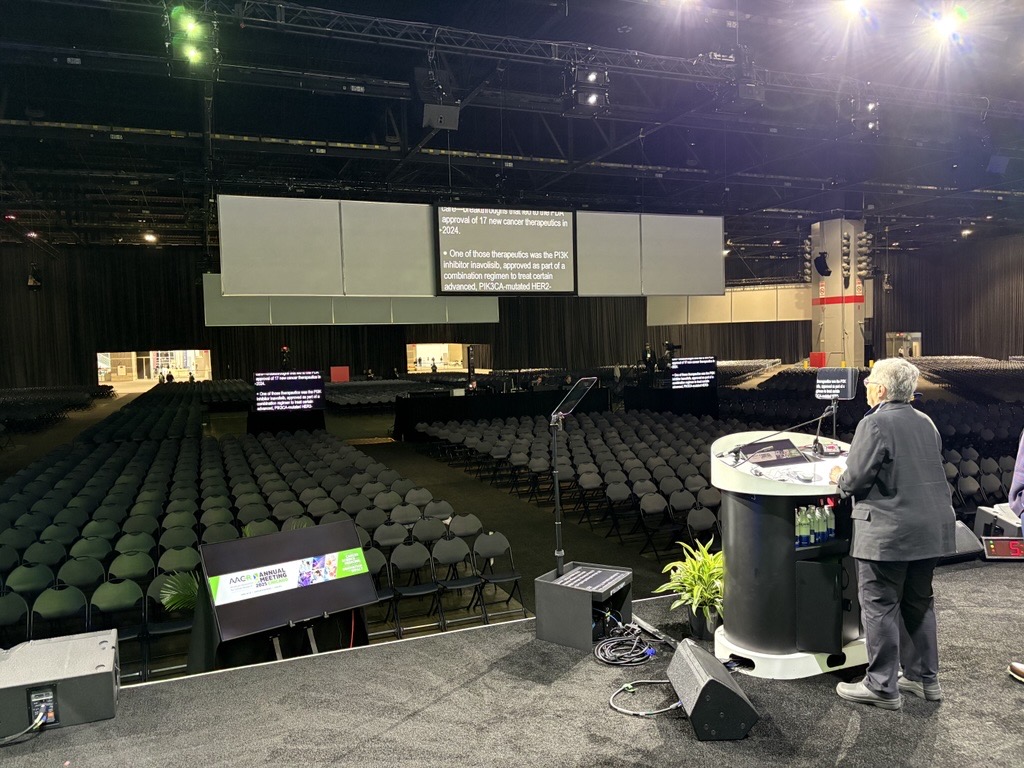 AACR President Patricia M. LoRusso (@aacrpres) on Twitter photo This hall will be the epicenter of the cancer research community Sunday morning when the #AACR25 Opening Ceremony and Opening Plenary Session begin. <a href="/AACR_CEO/">Margaret Foti, PhD, MD (hc)</a> Marge Foti and I look forward to seeing everyone there. This hall will be the epicenter of the cancer research community Sunday morning when the #AACR25 Opening Ceremony and Opening Plenary Session begin. <a href="/AACR_CEO/">Margaret Foti, PhD, MD (hc)</a> Marge Foti and I look forward to seeing everyone there.