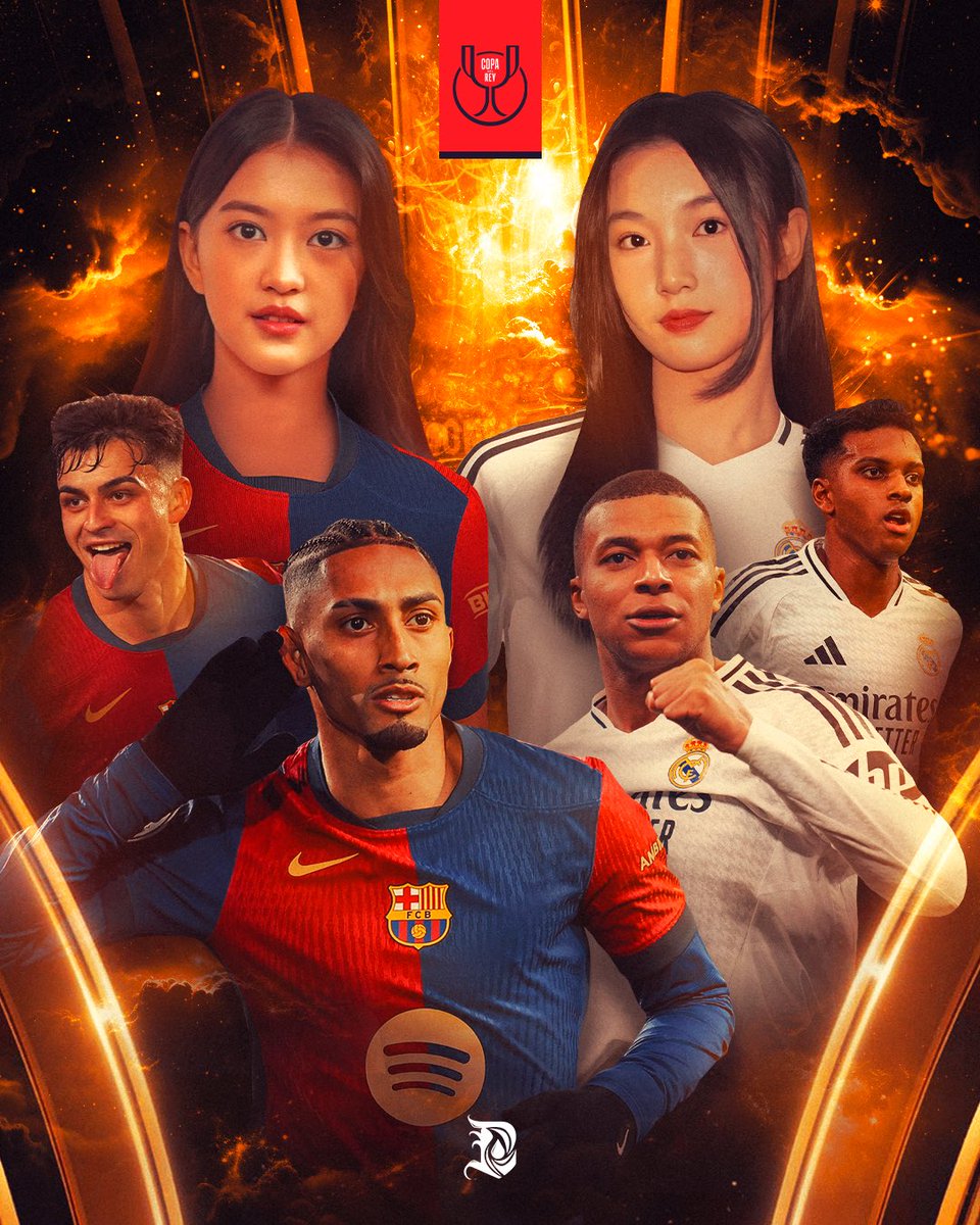 DEGREES 💋 (@degrees_ofc) on Twitter photo 🔥EL CLASICO🔥
Kali ini bukan panggung yang mempertemukan <a href="/Greesel_JKT48/">Greesella Adhalia</a> dan <a href="/Delynn_JKT48/">Adeline Wijaya</a>, melainkan lapangan rumput hijau yang tampak akan terasa panassss! Jadi tim siapa nih yang bakal meraih piala Copa del Rey?!🏆
Tapi udah pasti 99,999999% Barca sihh!! Mau dibantai berapa 🔥EL CLASICO🔥
Kali ini bukan panggung yang mempertemukan <a href="/Greesel_JKT48/">Greesella Adhalia</a> dan <a href="/Delynn_JKT48/">Adeline Wijaya</a>, melainkan lapangan rumput hijau yang tampak akan terasa panassss! Jadi tim siapa nih yang bakal meraih piala Copa del Rey?!🏆
Tapi udah pasti 99,999999% Barca sihh!! Mau dibantai berapa
