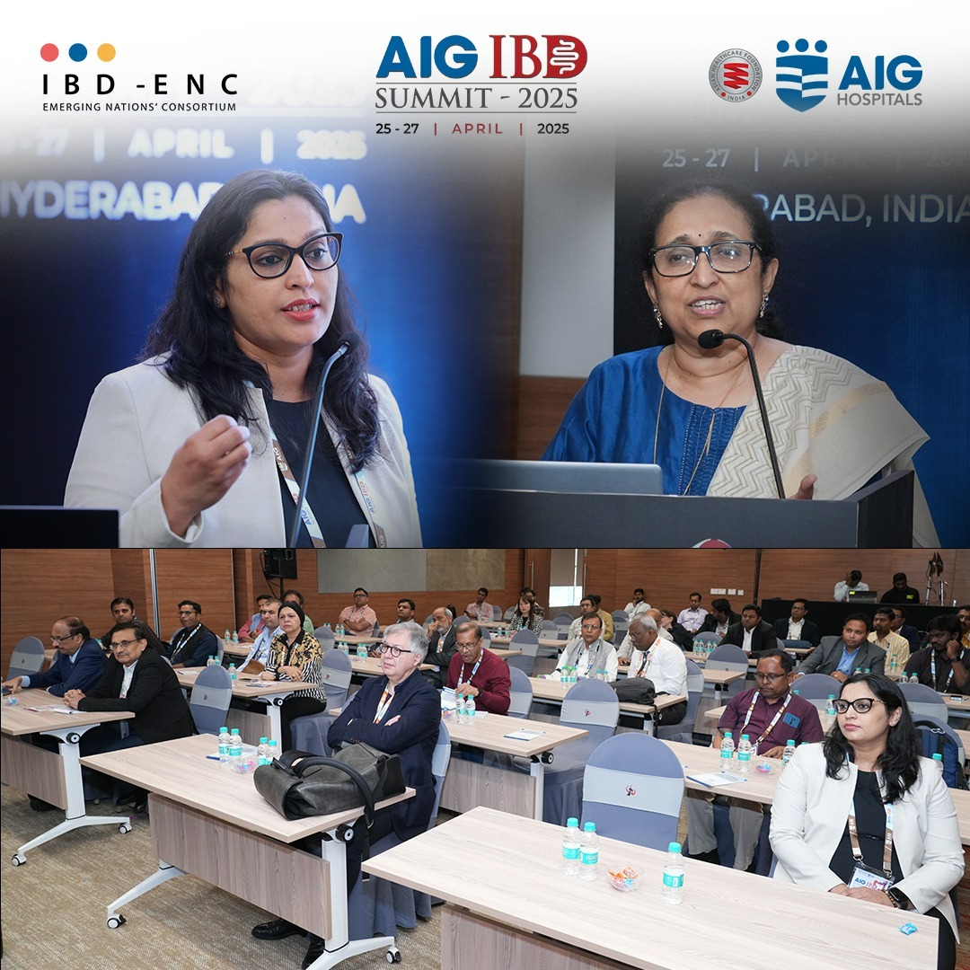 ibd_enc's tweet image. What’s next for IBD care? Breakthrough small molecules, biologics, and combo therapies, with risk stratification enabling tailored treatments—especially for Asian populations. Personalized care is driving lasting change. #AIGIBDSummit2025 #IBD #Hyderabad