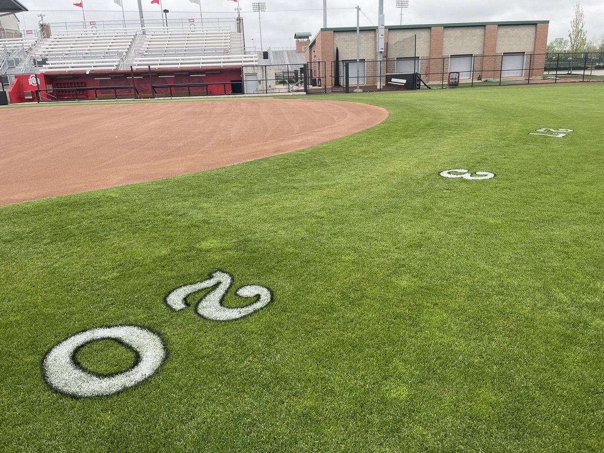 OhioStateSB's tweet photo. Made some additions to Buckeye Field this weekend.

@morganfrye25 x @kaitlynfarley03 x @KamiKortokrax | #GoBucks https://t.co/9CEUDYGxFJ