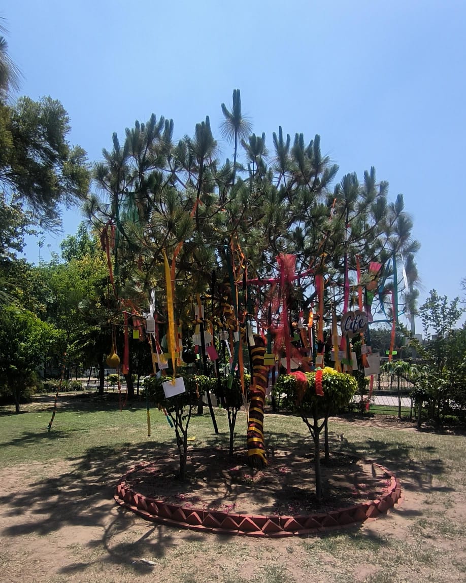 #कल्पतरु 
"🌳✨ Introducing the Wish Tree: A symbol of hope and resilience in our fight against drugs. 🌟 Each leaf represents a promise for a healthier, drug-free future. Let's come together, make a wish, and support one another in living our best lives! #WishTree #SayNoToDrugs