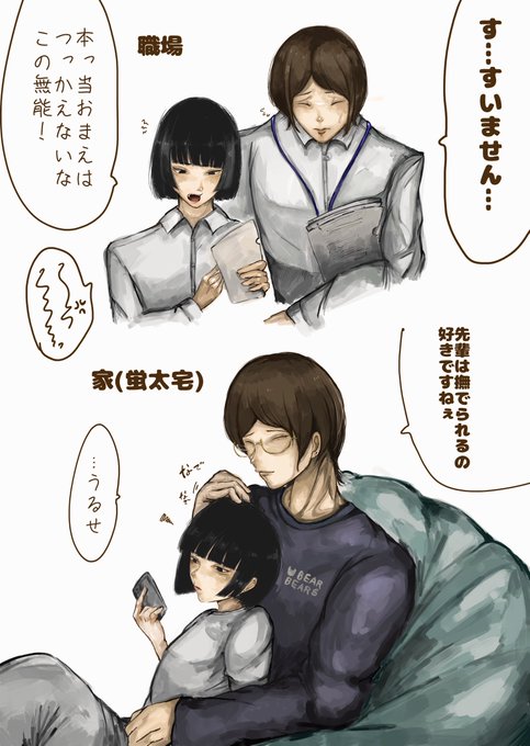 厳しい男の娘♂上司の職場と家 