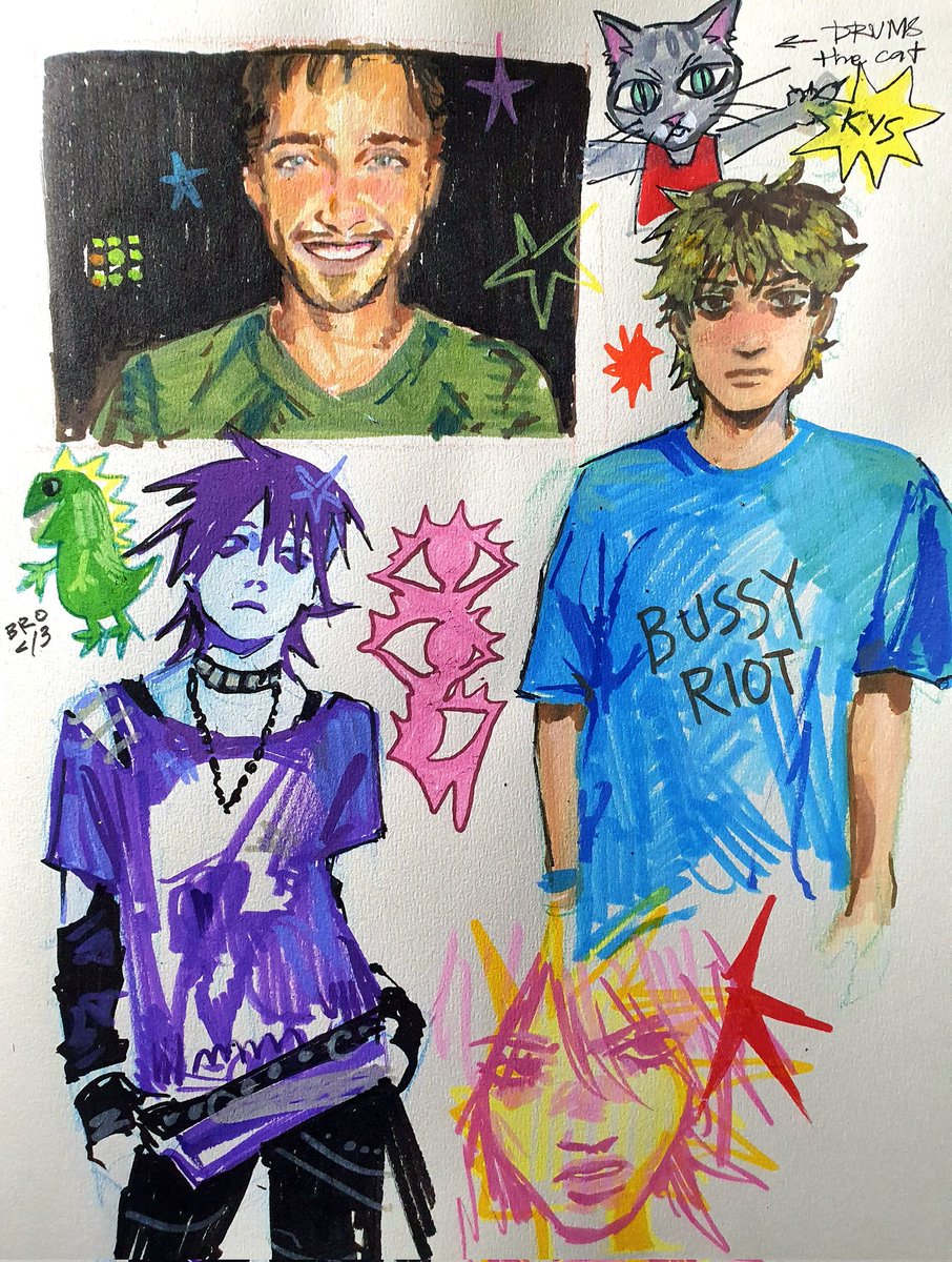 EKAR1N's tweet photo. sketchbook pag https://t.co/UCfjRLw9vG