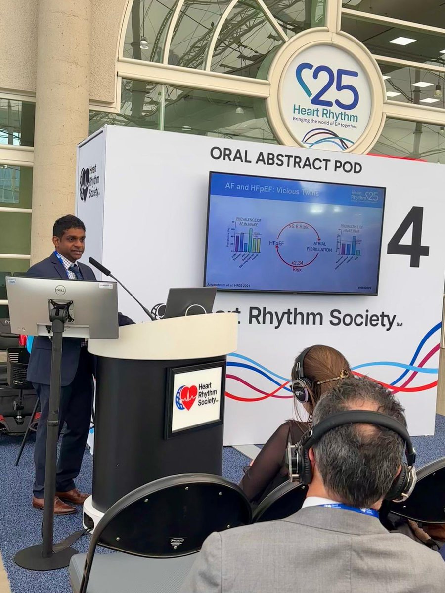 Jenelle Dziano (@jenelledziano) on Twitter photo Not all symptoms are equal‼️
<a href="/JonathanAriya/">Jonathan Ariyaratnam</a> outlining the significance of Exertional Symptoms 🗣️ in the LAST-AF cohort.
Another piece in the puzzle for EARLIER detection of HFpEF in patients with AF #HRS2025 #CHRD Not all symptoms are equal‼️
<a href="/JonathanAriya/">Jonathan Ariyaratnam</a> outlining the significance of Exertional Symptoms 🗣️ in the LAST-AF cohort.
Another piece in the puzzle for EARLIER detection of HFpEF in patients with AF #HRS2025 #CHRD