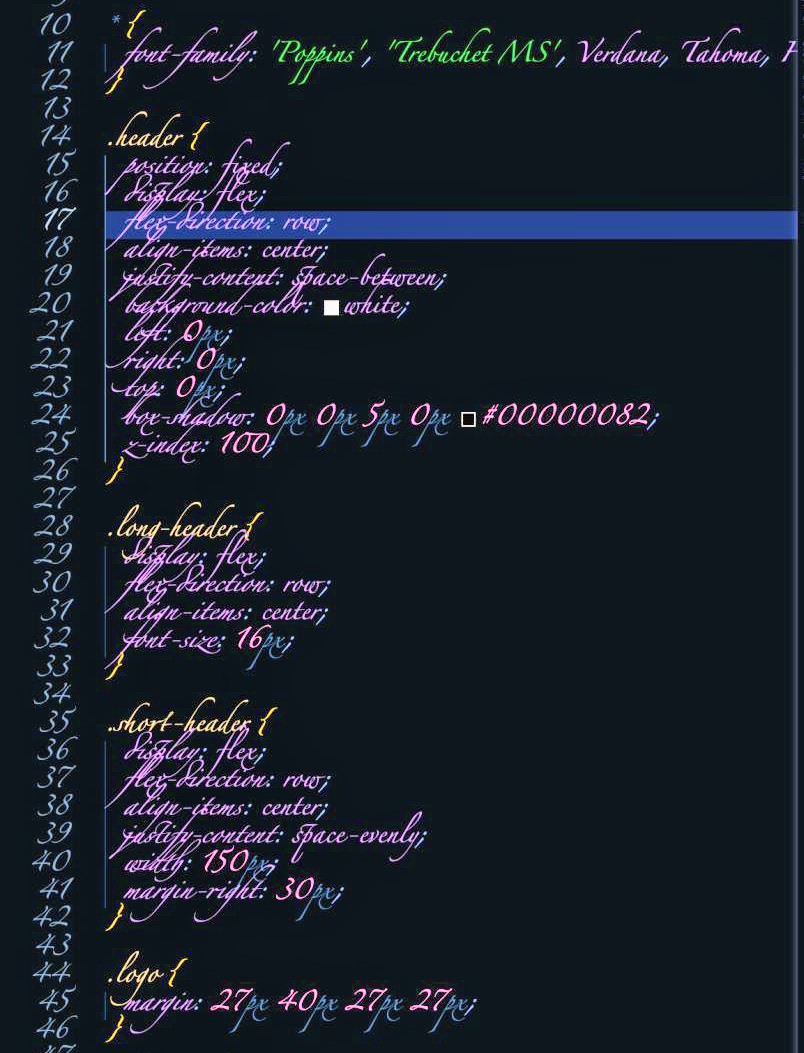 Rate my editor font 🤓👇🏻