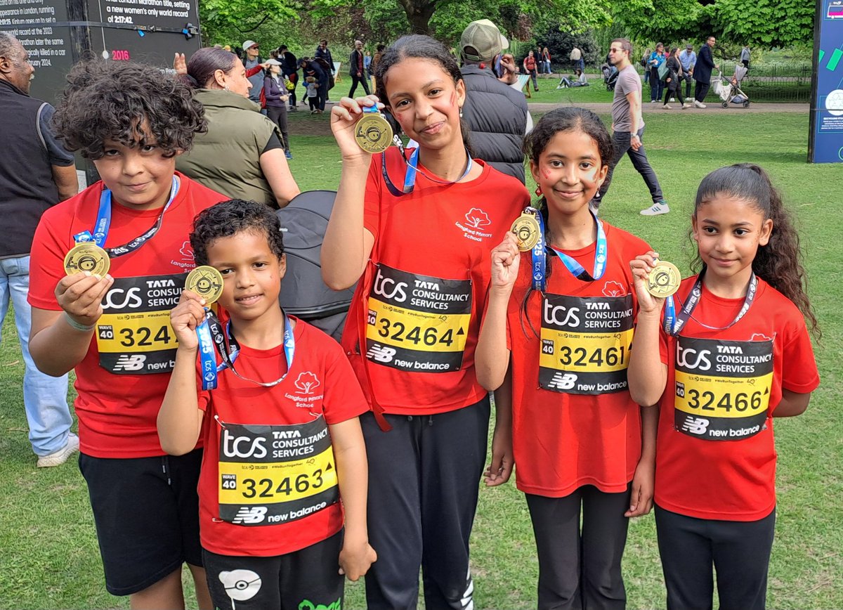 Langford Primary (@langfordprimary) on Twitter photo Winners! Well done everyone who ran in the mini <a href="/LondonMarathon/">TCS London Marathon</a> today. We are so proud of you all. Winners! Well done everyone who ran in the mini <a href="/LondonMarathon/">TCS London Marathon</a> today. We are so proud of you all.