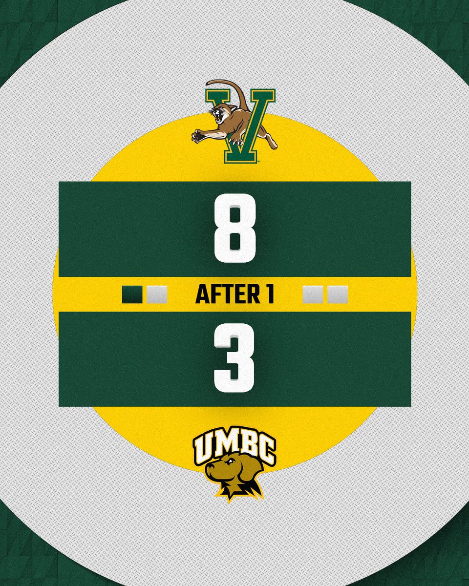Cats up five after one quarter!