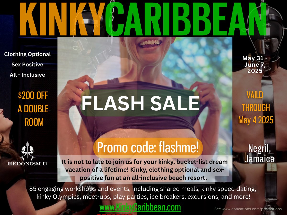 DireWo1f (@direwo1f) on Twitter photo Last Minute-Kinky Caribbean Deals! kinkycaribbean.com
It is not to late to join us! Save $200 with no late registration! <a href="/troyorleans/">Troy Orleans🦋</a> <a href="/EliseGraves/">Elise Graves</a> <a href="/BondageLib/">BondageLiberation</a> <a href="/SirRucifer/">Rucifer</a> <a href="/CarnivaleRisque/">Carnivale Risque</a> @tanktalks1 @ellezworld_ @idaffne <a href="/RopeDreams/">Litterarius</a> <a href="/DireWo1f/">DireWo1f</a> <a href="/heavy_/">HeavyCorp</a> <a href="/Aquaphilias/">Aquaphilias- Waiting for your Customs !🌊🌊🦈🤿 !</a> Last Minute-Kinky Caribbean Deals! kinkycaribbean.com
It is not to late to join us! Save $200 with no late registration! <a href="/troyorleans/">Troy Orleans🦋</a> <a href="/EliseGraves/">Elise Graves</a> <a href="/BondageLib/">BondageLiberation</a> <a href="/SirRucifer/">Rucifer</a> <a href="/CarnivaleRisque/">Carnivale Risque</a> @tanktalks1 @ellezworld_ @idaffne <a href="/RopeDreams/">Litterarius</a> <a href="/DireWo1f/">DireWo1f</a> <a href="/heavy_/">HeavyCorp</a> <a href="/Aquaphilias/">Aquaphilias- Waiting for your Customs !🌊🌊🦈🤿 !</a>