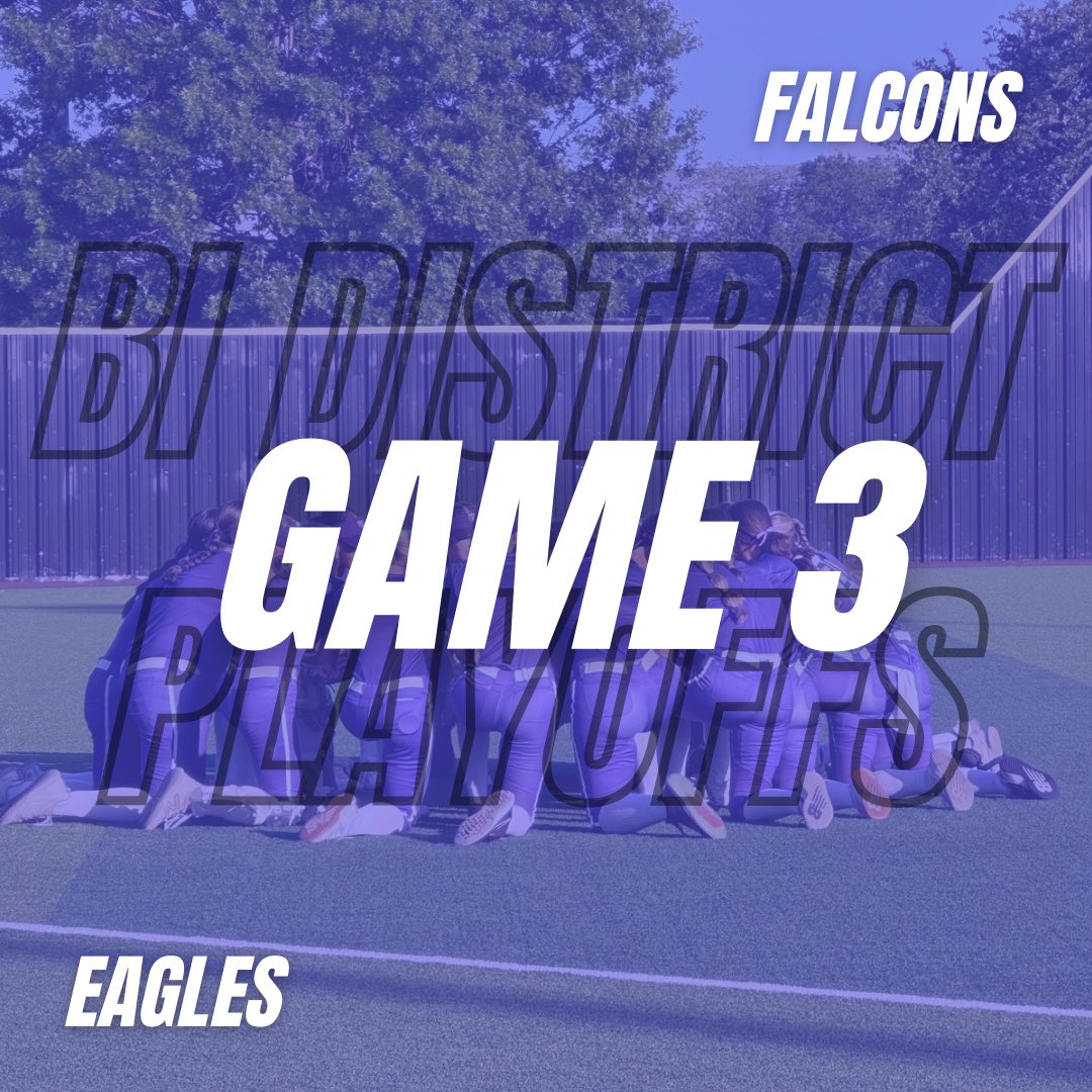 TimberCreekSB's tweet image. 🚨GAME 3! 🚨
1:00pm at Coppell Softball Complex
Winner advances.
#TCOD