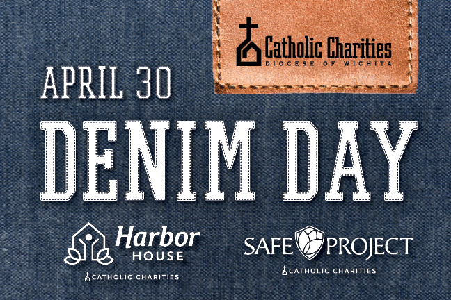 💜Denim Day is April 30 – Wear denim to bring awareness to Sexual Assault Awareness Month. Stand in solidarity with survivors and advocate for a culture of respect and understanding. 💜🤝

#SAM #HH #SAFE #CatholicCharitiesWichita