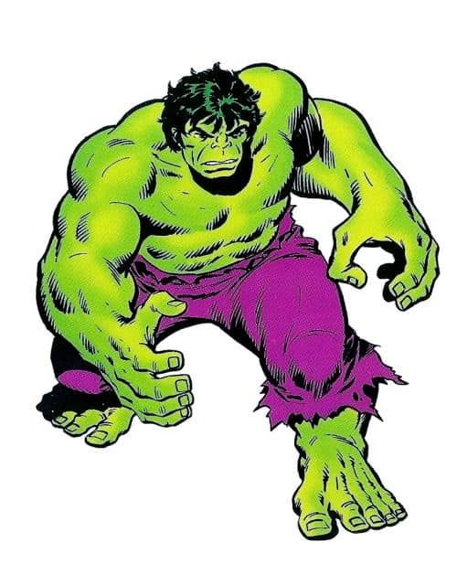 HeavyMetalLaw's tweet image. This is The Hulk / The Incredible Hulk before he became Jolly Green Giant.