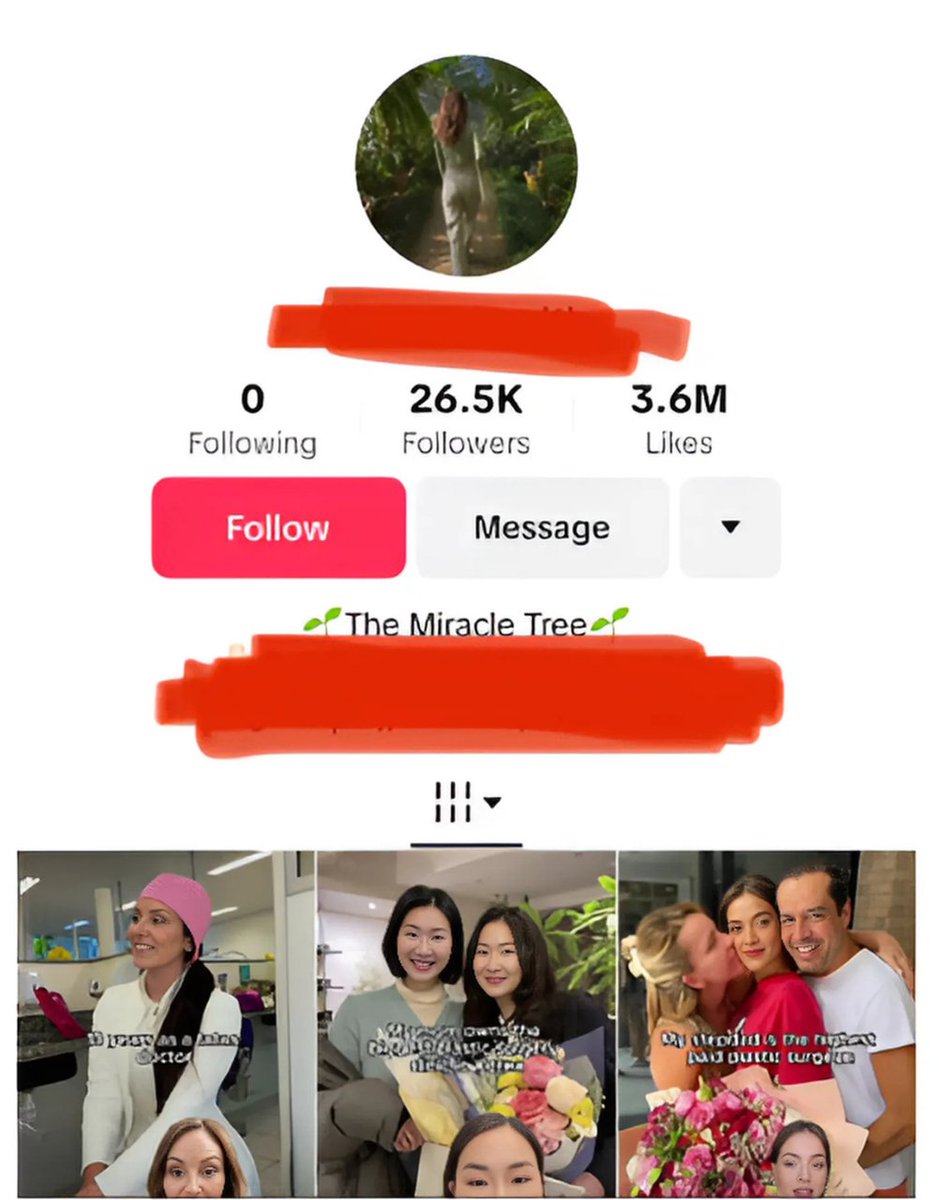 26.5k Followers + 3.6 M likes
0 effort all AI.

It’s an AI character

Selling $14 detox kits every hour. On rotation.

It works while you sleep.

Like &amp; comment “TREE” and I’ll hook you up
(must be following)