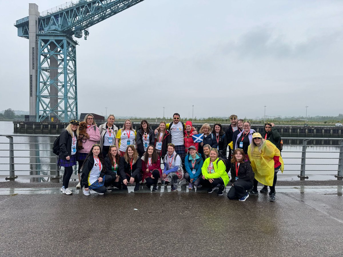 Well done to Colgrain Kilters! A phenomenal amount of money raised for @supportchas - last count £4344! #community #team