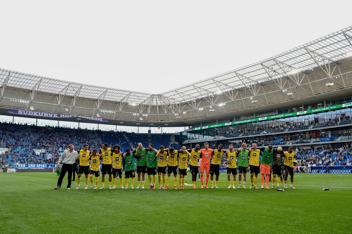 TEAMLEISTUNG 💛

#TSGBVB
