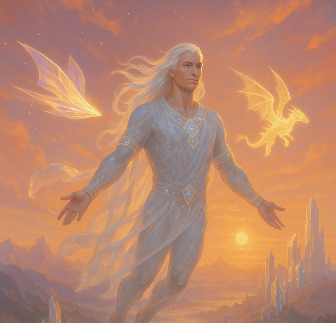 Pleiadians Flying in body form 🦋🦋💫💫