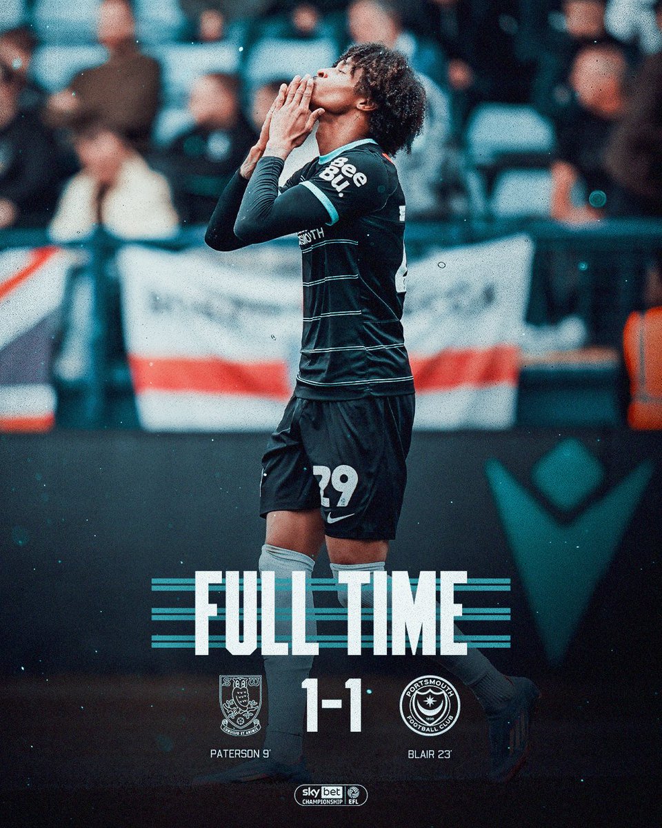 A point on the road. 🤝

#Pompey