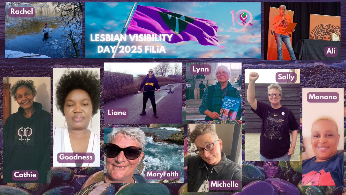 Watch this space to see what our #lesbian group has planned for #FiLiA2025, but until then....

A FiLiA without #lesbians is like a day without sunshine – look at these brilliant volunteers shine! 🌞

#LesbianVisibilityWeek #LesbianVisibilityDay #LesbianVisibility #Sisterhood