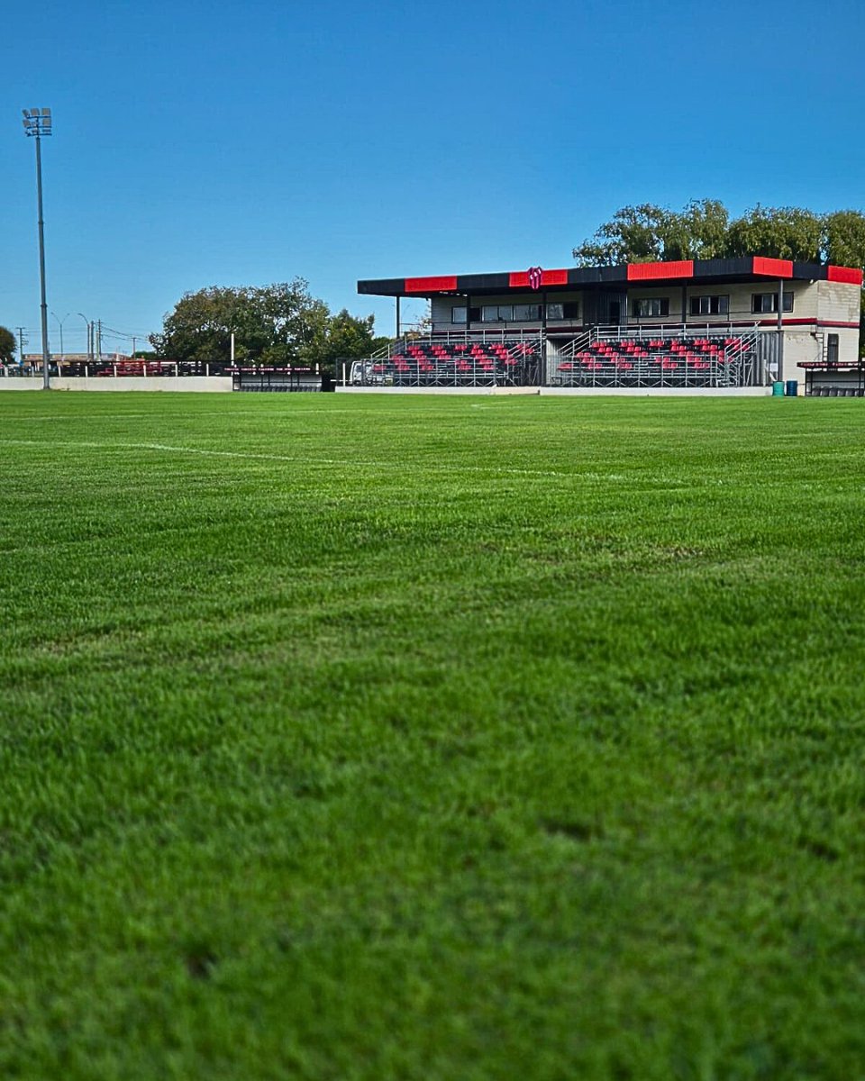 🏠 Hoy juegan las #FormativasCAJ en <a href="/EstadioCAJ/">Gloria de un Pueblo</a>.

El mejor estadio de Canelones, cada día más lindo.