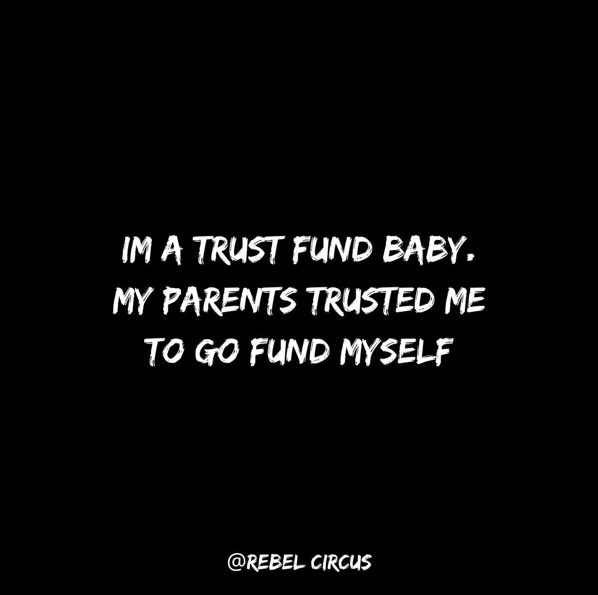 RealRebelCircus's tweet image. They put trust in the wrong person cuz it’s rough out here 😭