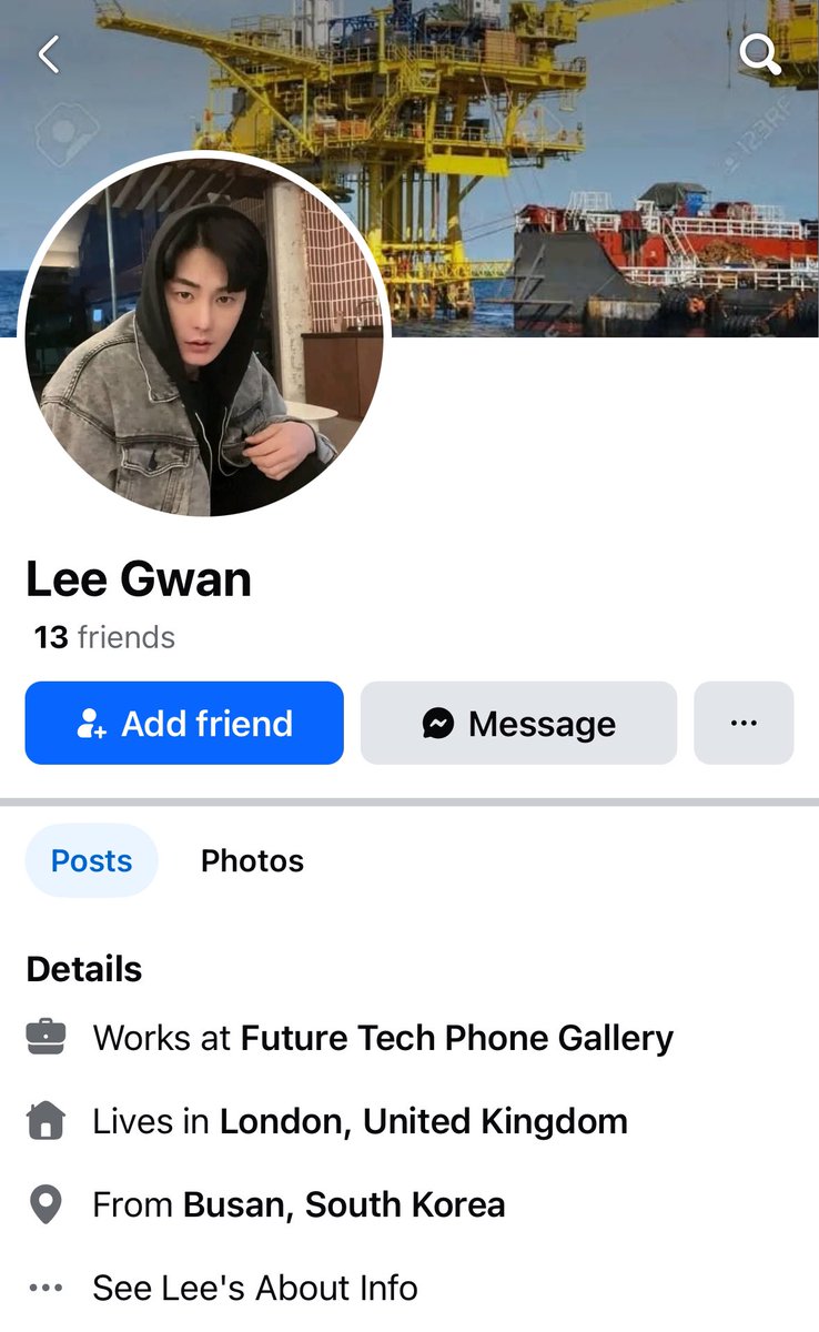 Does anyone know my friend? From Cardiff apparently