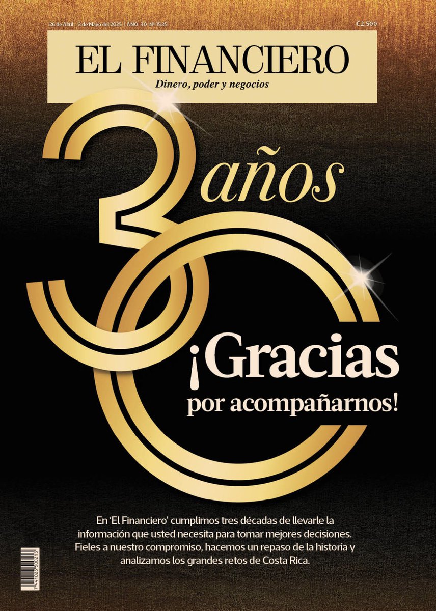Pablo Fonseca Q. (@pfonsecaq) on Twitter photo Nuestra edición especial por los 30 años de <a href="/elfinancierocr/">El Financiero</a> ya está disponible. Nuestra app tiene todos los contenidos y da el acceso a la versión epaper. elfinanacierocr.com Nuestra edición especial por los 30 años de <a href="/elfinancierocr/">El Financiero</a> ya está disponible. Nuestra app tiene todos los contenidos y da el acceso a la versión epaper. elfinanacierocr.com