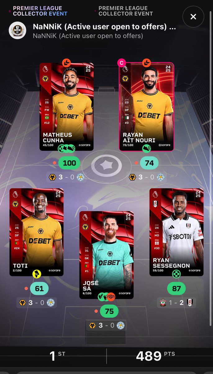 The Wolves collection this season has given me 3 Podiums (2x1st and 1x3rd) 
And now a signed premier league Shirt! 🔥🔥🔥