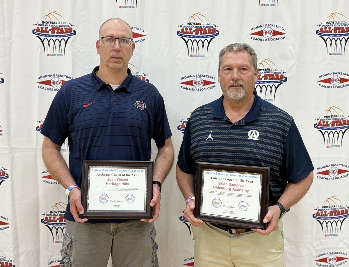 IBCA Assistant Coach of the Year Award winners